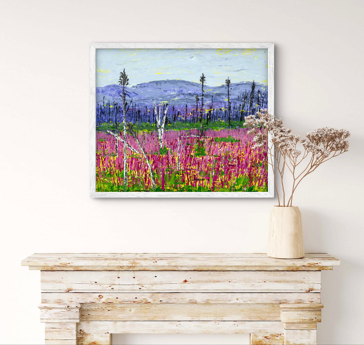 A print of an original &quot;New Growth&quot; by Tracy Hansen