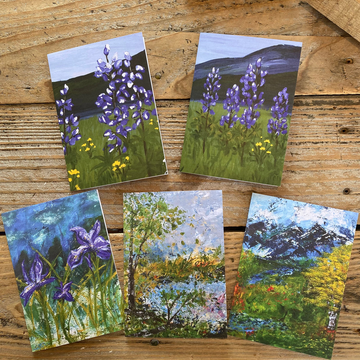 Set of 5 Assorted cards
