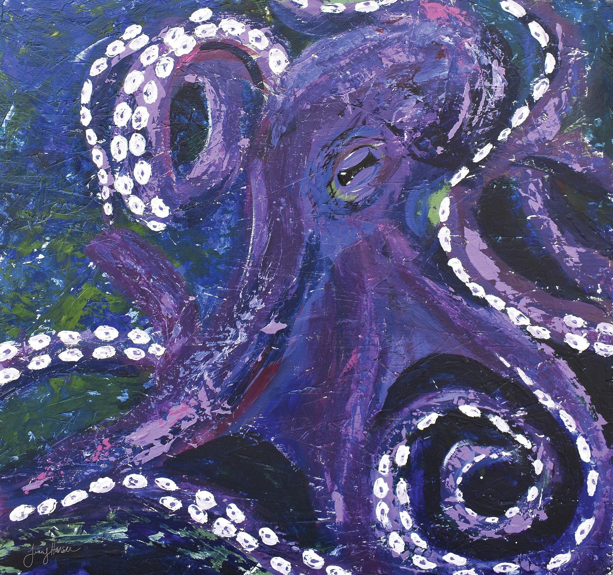 Print of an original painting 
